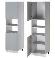 Кухня Бронкс пенал П-60 (белый, бетон,(Леко)) в Саках от производителя 