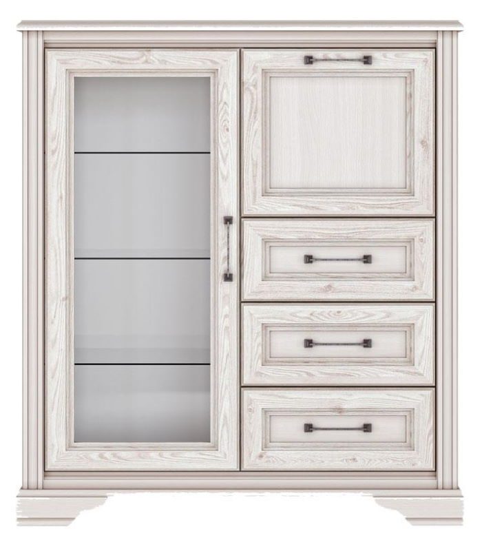 Фото Тумба Stylius B169-KOM1W1B3S (с подсветкой) от производителя Black Red White (БРВ) в Саках по цене 37 910 ₽