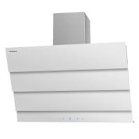 Вытяжка наклонная Cascada E 90 (896х400хh863(1173)) (Материал Металл/Стекло , Цвет Металлик/Черный) в Саках от производителя 