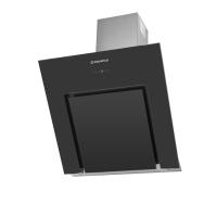 Вытяжка наклонная Modern 60 (596х480хh845(1125)) (Материал Металл/Стекло , Цвет Металлик/Черный) в Саках от производителя 