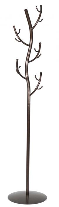 Вешалка-стойка №9 Дерево (медный антик  (Завод металлических изделий) )