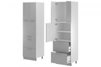 Фото kukhnya-bronks-leko кухня бронкс пенал псв-62 производитель Леко