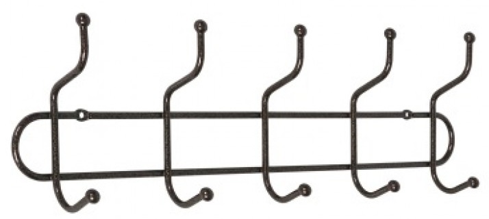 Фото Вешалка настенная Дружба 5 от производителя Завод металлических изделий в Саках по цене 290 ₽