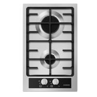 Варочная поверхность газовая 2-х комф. MGHS 32 71 (320х520) (Материал Металл/Стекло , Цвет Маталлик/Черный) в Саках от производителя 