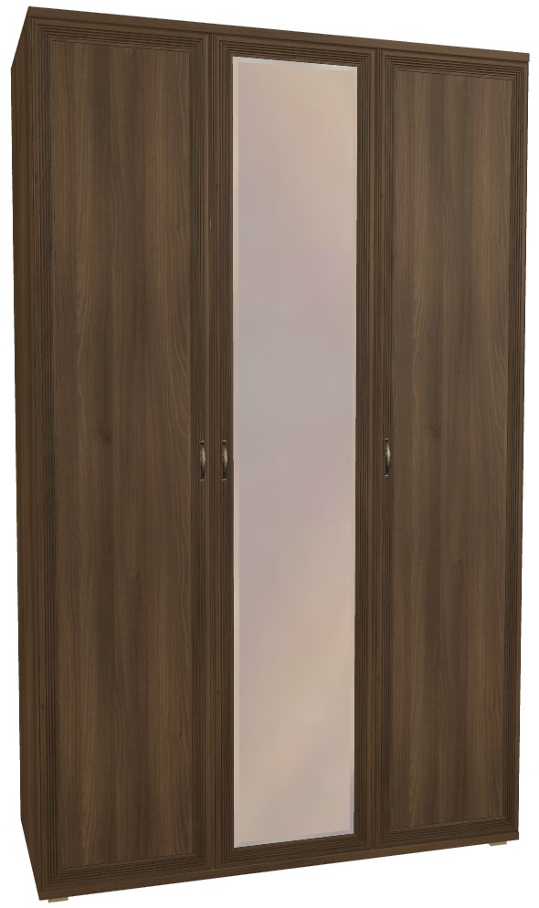 Фото Шкаф Карина ШК-1001 (135) трехдверный от производителя Лером в Саках по цене 41&nbsp;000 ₽