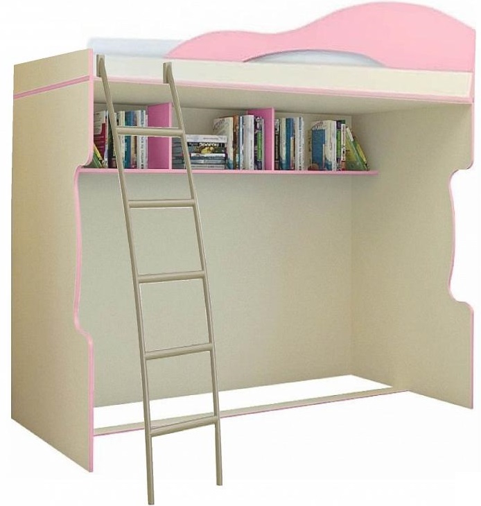 Фото Кровать 2-этаж Радуга (СМ 80х200) от производителя Горизонт в Саках по цене 16&nbsp;380 ₽