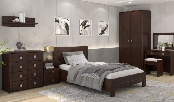 Фото Кровать односпальная Изабель ИЗ-710К (СМ 120х200) без основания от производителя Компасс в Саках по цене 17&nbsp;100 ₽