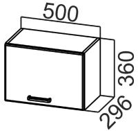 Фото  кухня арабика шкаф навесной шг500 производитель SV-мебель