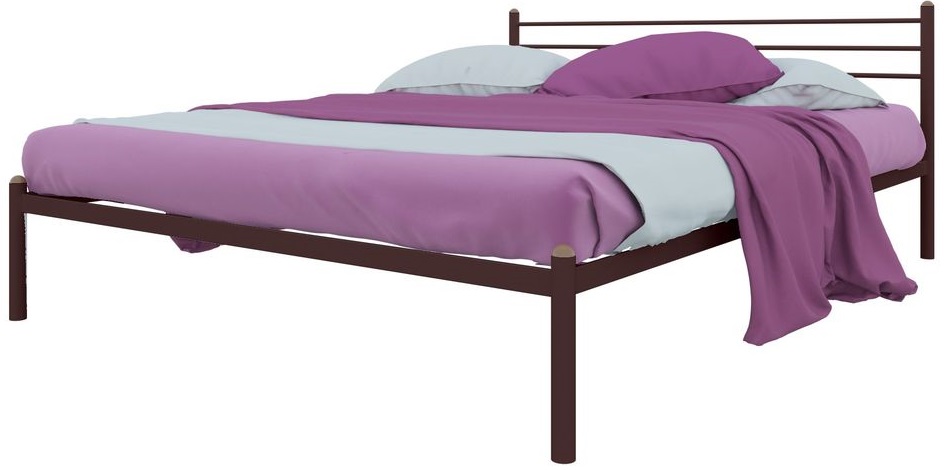 Фото Кровать двуспальная Милана (СМ 140х200) трубка металл в Саках по цене 12 580 ₽ от производителя Милсон, код товара 2000002052746, 2000002052753, 2000002052760, 2000002052777, 2000002052784, 2000002052791, 2000002052807 шт Фото Кровать двуспальная Милана (СМ 140х200) трубка металл от производителя Милсон в Саках по цене 12 580 ₽