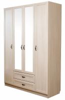 Шкаф Вега ВМ-06 (160) четырехдверный (сосна карелия, сосна карелия,(Хорошая мебель)) в Саках от производителя в интернет магазине Планета Комфорта Шкаф Вега ВМ-06 (160) четырехдверный (сосна карелия, сосна карелия,(Хорошая мебель)) в Саках от производителя