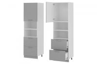 Кухня Бронкс пенал П-62 (белый, бетон,(Леко)) в Саках от производителя 