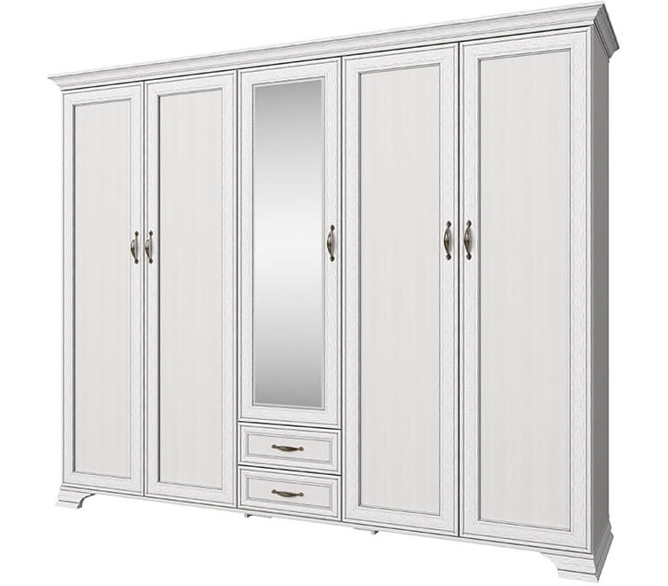 Фото Шкаф 5DG2SZ Тиффани (Tiffany) (259) пятидверный от производителя Анрэкс в Саках по цене 108 200 ₽