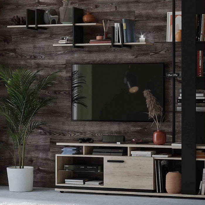 Фото Тумба ТВ малая Осло (Oslo)-333 в Саках по цене 11 710 ₽ от производителя Глазов, код товара 2000001912720 шт Фото Тумба ТВ малая Осло (Oslo)-333 от производителя Глазов в Саках по цене 11 710 ₽