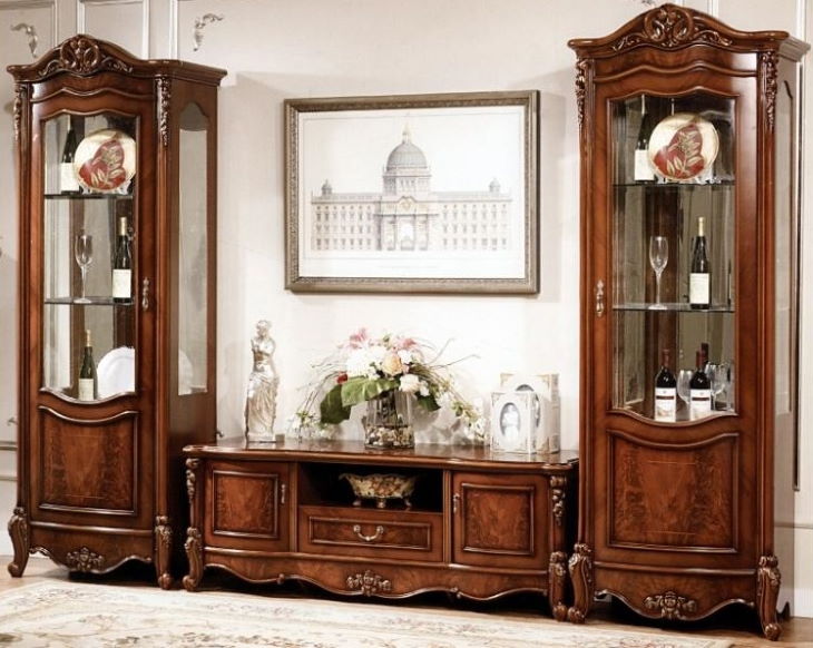 Фото Шкаф-витрина Аллегро 3 от производителя Слониммебель в Саках по цене 41 950 ₽