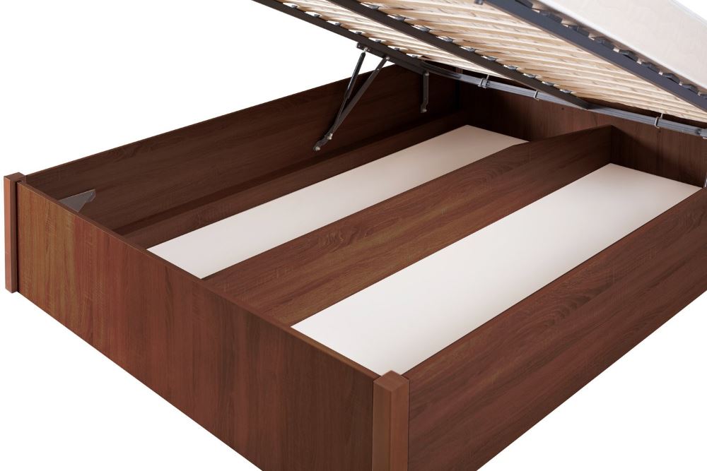 Фото Кровать двуспальная Sherlock-42.2 (СМ 160x200) с подъемным механизмом от производителя Глазов в Саках по цене 29 000 ₽