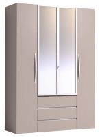 Шкаф Брауни (Brownie)-555 (160) четырехдверный (мокко, мокко-белый,(Глазов)) в Саках от производителя 