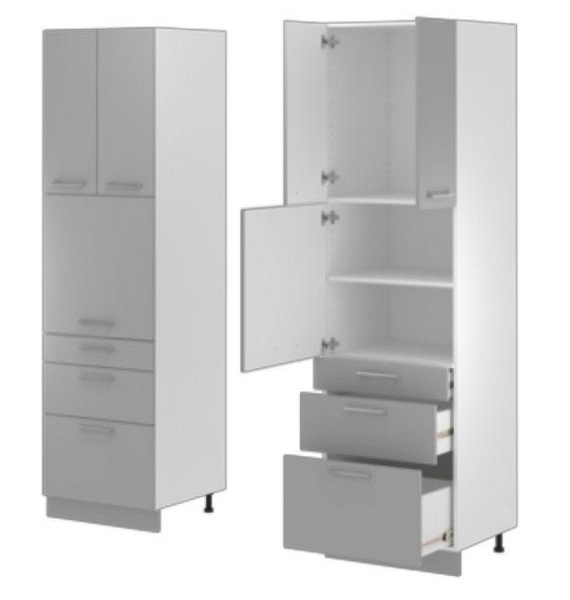 Фото Кухня Аляска пенал ПСВ-63 от производителя Леко в Саках по цене 19&nbsp;090 ₽