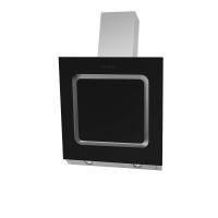 Вытяжка наклонная Avon 60 (596х457хh908(1158)) (Материал Металл/Стекло , Цвет Металлик/Черный) в Саках от производителя 