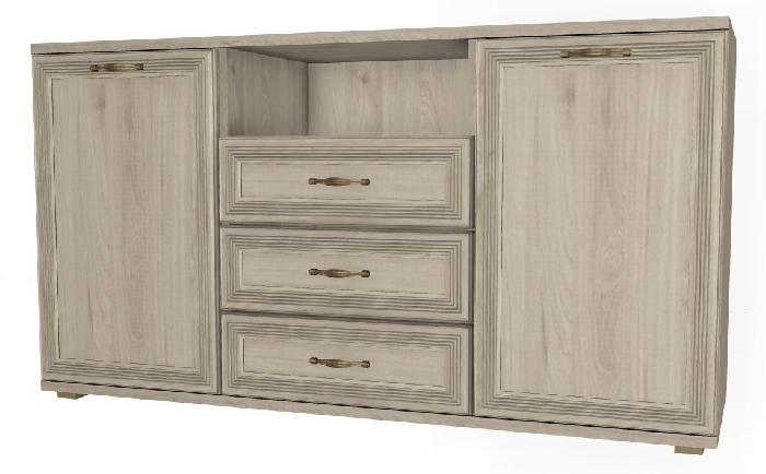 Тумба под ТВ Карина ТБ-1014 (гикори джексон светлый, гикори джексон светлый (Лером) )