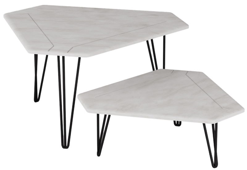 Фото Стол журнальный Тет-а-тет (2шт) от производителя Калифорния в Саках по цене 9&nbsp;420 ₽