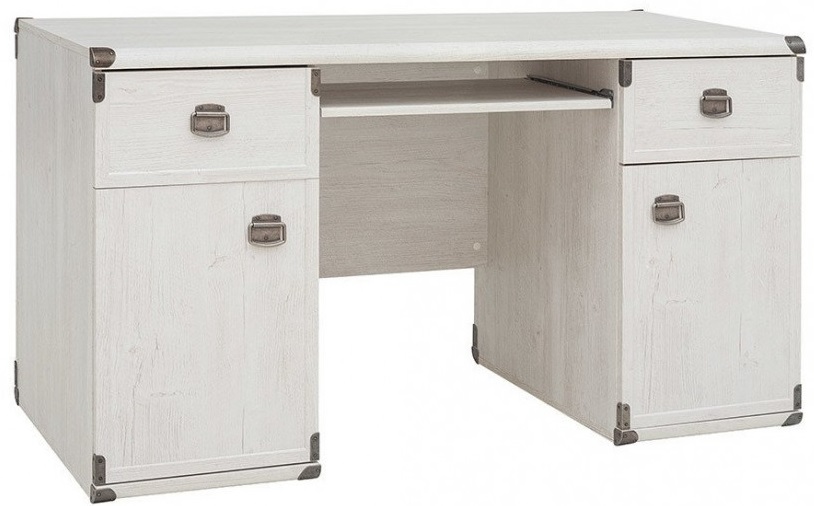 Фото Стол письменный Индиана JBIU2D2S от производителя Black Red White (БРВ) в Саках по цене 31 670 ₽