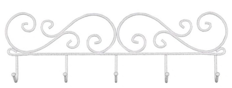 Фото Вешалка настенная Кружева 5 от производителя Завод металлических изделий в Саках по цене 300 ₽