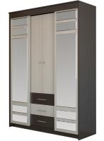 Фото  шкаф-купе юнона комби (2 двери) производитель Горизонт