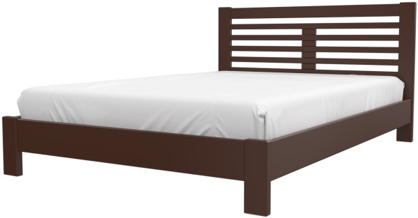 Фото Кровать двуспальная Линда (СМ 140х200) без основания с универсальными царгами от производителя Браво-мебель в Саках по цене 16 770 ₽