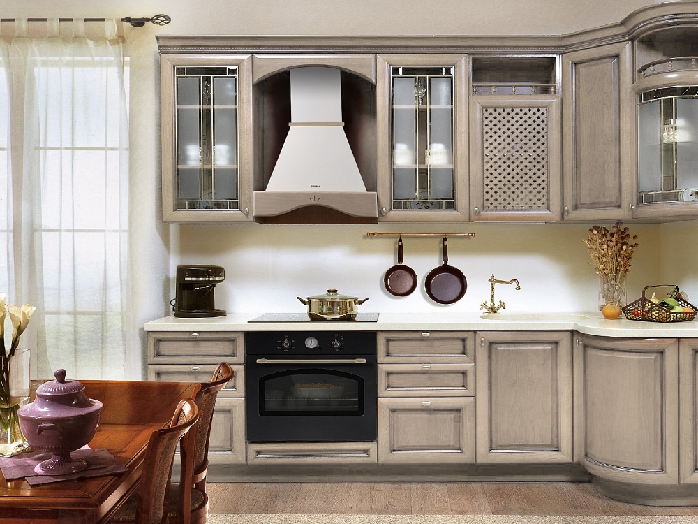 Фото Вытяжка купольная Gretta novas (C) 60 (600х500хh970(1300)) от производителя Maunfeld в Саках по цене 16 310 ₽