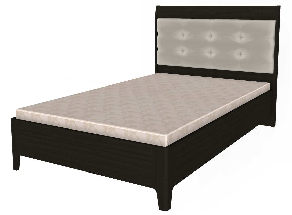 Фото Кровать односпальная Камелия КР-2071 (СМ 120х200) с ламельным основанием от производителя Лером в Саках по цене 32&nbsp;050 ₽