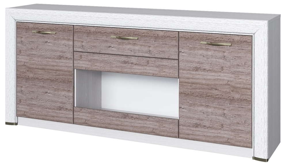 Фото Тумба RTV 1V2D1S Оливия (Olivia) от производителя Анрэкс в Саках по цене 18 710 ₽