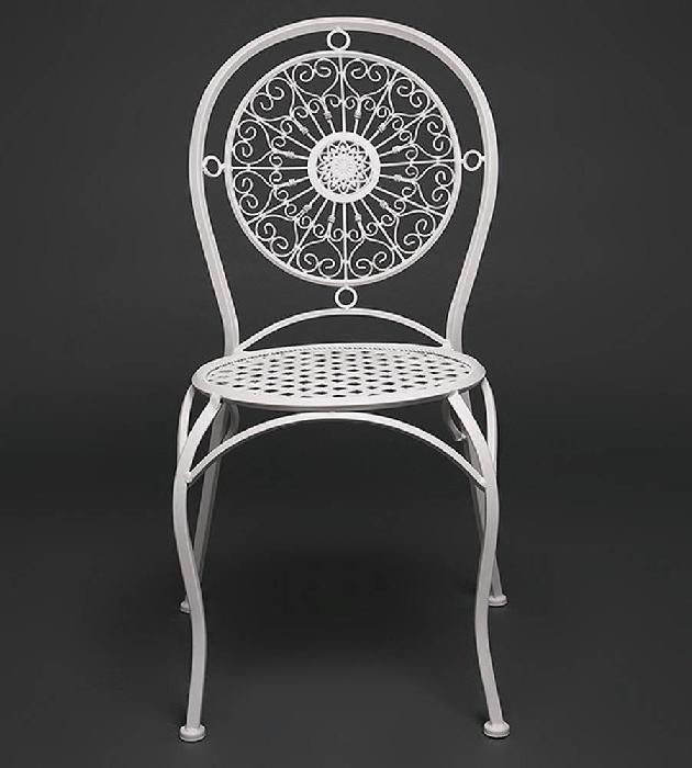 Стул Глория (Gloria)  ( Обивка стула:металл, слоновая кость (butter white) (Tetchair) )