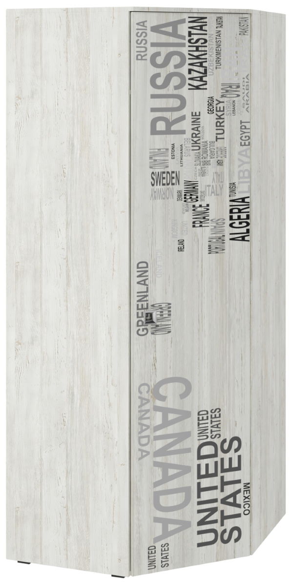 Фото Шкаф Поло (86) угловой от производителя Регина в Саках по цене 13 220 ₽