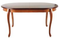 1. Эмилия — овальный стол на изогнутых ножках