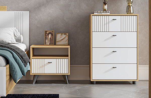 Фото Комод Милан 4 ящика в Саках по цене 10 180 ₽ от производителя SV-мебель, код товара 2000002559481 шт Фото Комод Милан 4 ящика от производителя SV-мебель в Саках по цене 10 180 ₽