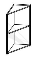 Фото  кухня диана-4 прованс шкаф настенный 284 (шву-3) производитель Фант-мебель