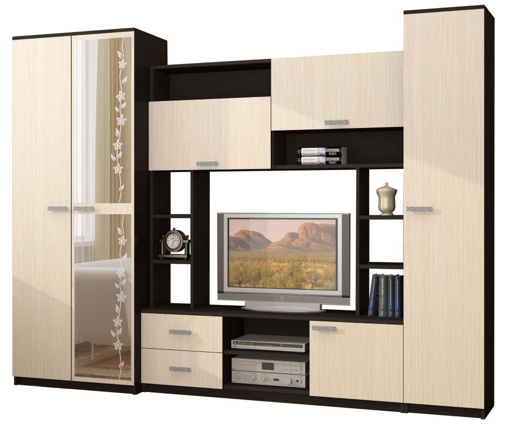 Фото Стенка Флора (2,7) от производителя БТС  в Саках по цене 18&nbsp;130 ₽