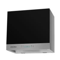 Вытяжка наклонная Araks 60 (600х270хh540) (Материал Металл/Стекло , Цвет Металлик/Черный) в Саках от производителя 