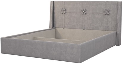 Фото Кровать двуспальная Джулия (СМ 160х200) с ортопедическим основанием от производителя Мебельсон в Саках по цене 36 310 ₽