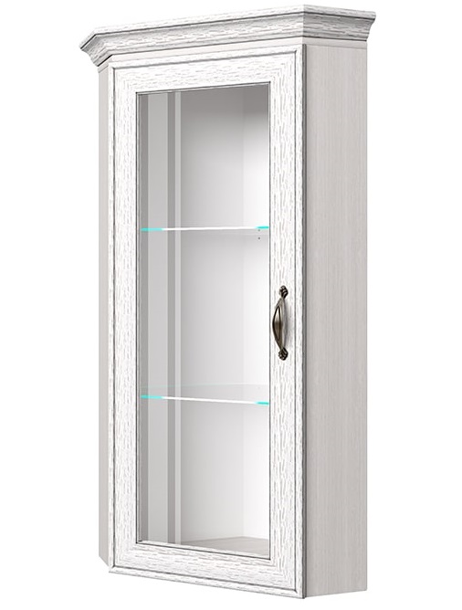 Фото Шкаф с витриной 1VU Тиффани (Tiffany) от производителя Анрэкс в Саках по цене 13 200 ₽