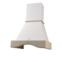 Вытяжка купольная Gretta novas (C) 60 (600х500хh970(1300)) (Материал Металл/Дерево , Цвет Бежевый/Неокрашено) в Саках от производителя 