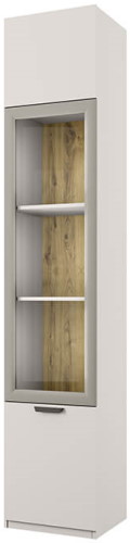 Фото Шкаф с витриной 1V2D Модерн (Modern) от производителя Анрэкс в Саках по цене 18 670 ₽