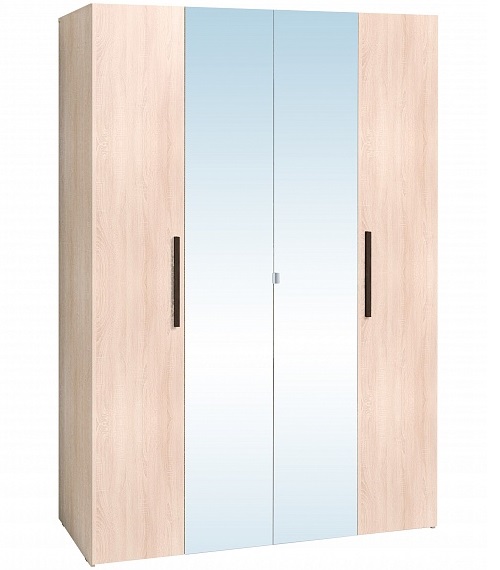 Фото Шкаф Bauhaus-9 (160) четырехдверный в Саках по цене 39 820 ₽ от производителя Глазов, код товара 2000001542309, 2000001542316 шт Фото Шкаф Bauhaus-9 (160) четырехдверный от производителя Глазов в Саках по цене 39 820 ₽