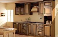 Кухня Селена орех патина