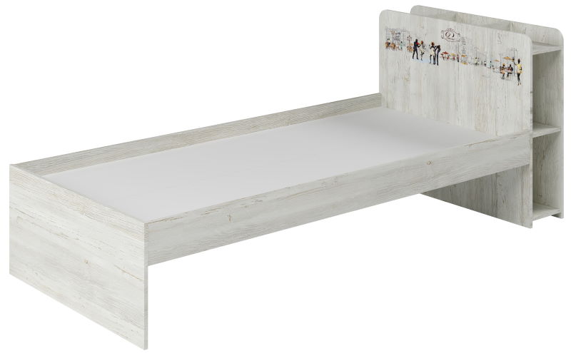 Фото Кровать односпальная Поло (СМ 90х200) с основанием от производителя Регина в Саках по цене 8&nbsp;990 ₽