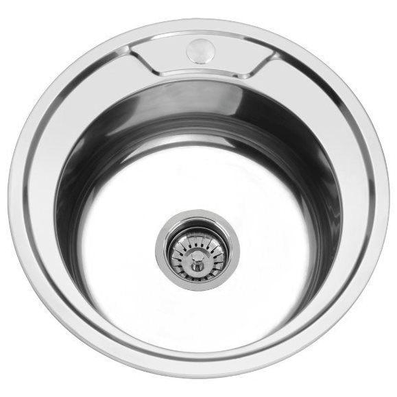 Фото Мойка VIOR D510 (ГР 510х510хh180) от производителя Планета Комфорта в Саках по цене 4 080 ₽