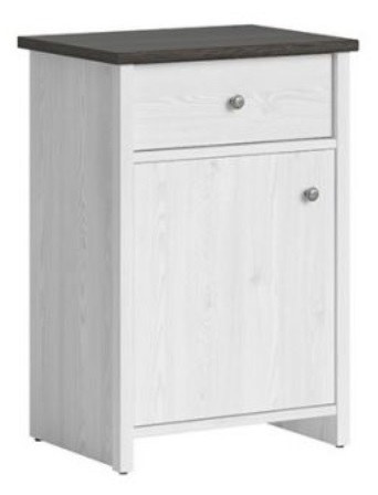 Фото Комод Порто KOM1D1S от производителя Black Red White (БРВ) в Саках по цене 8 480 ₽