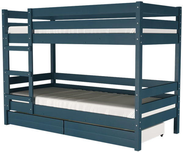 Фото Кровать 2-х ярусная Джуниор (СМ 90х200) с основаниями под матрасы от производителя Браво-мебель в Саках по цене 32 710 ₽