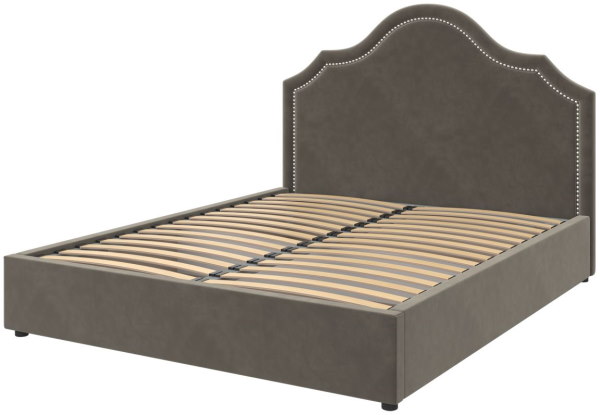 Фото Кровать двуспальная Оливия (СМ 160х200) без основания (Меб-Мар) от производителя Браво-мебель в Саках по цене 19&nbsp;690 ₽
