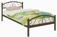 Фото metallicheskie-krovati кровать односпальная вероника plus (см 120х200) трубка металл производитель Милсон